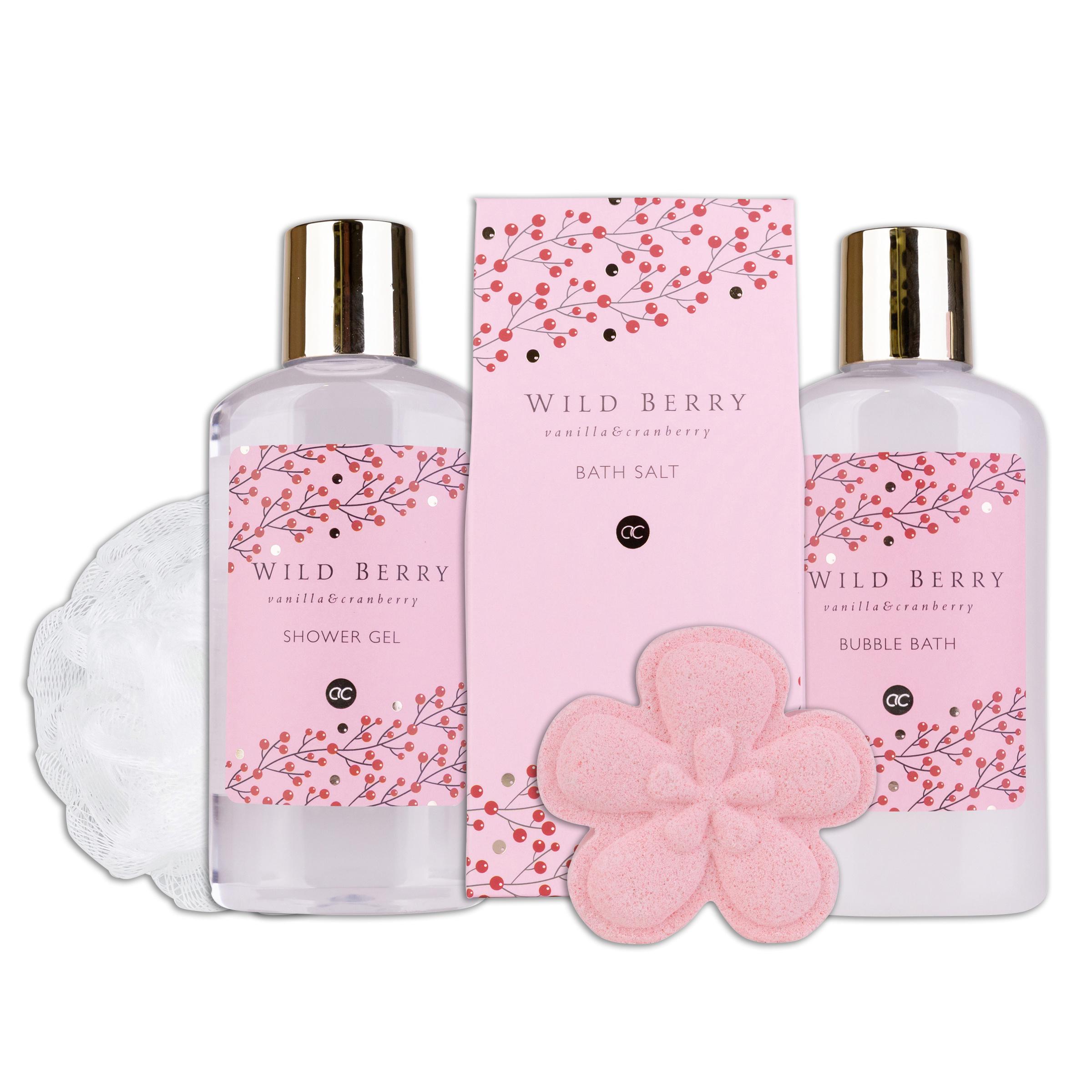 Produktbild Accentra Badeset Wild Berry Geschenkpackung 4 von 4