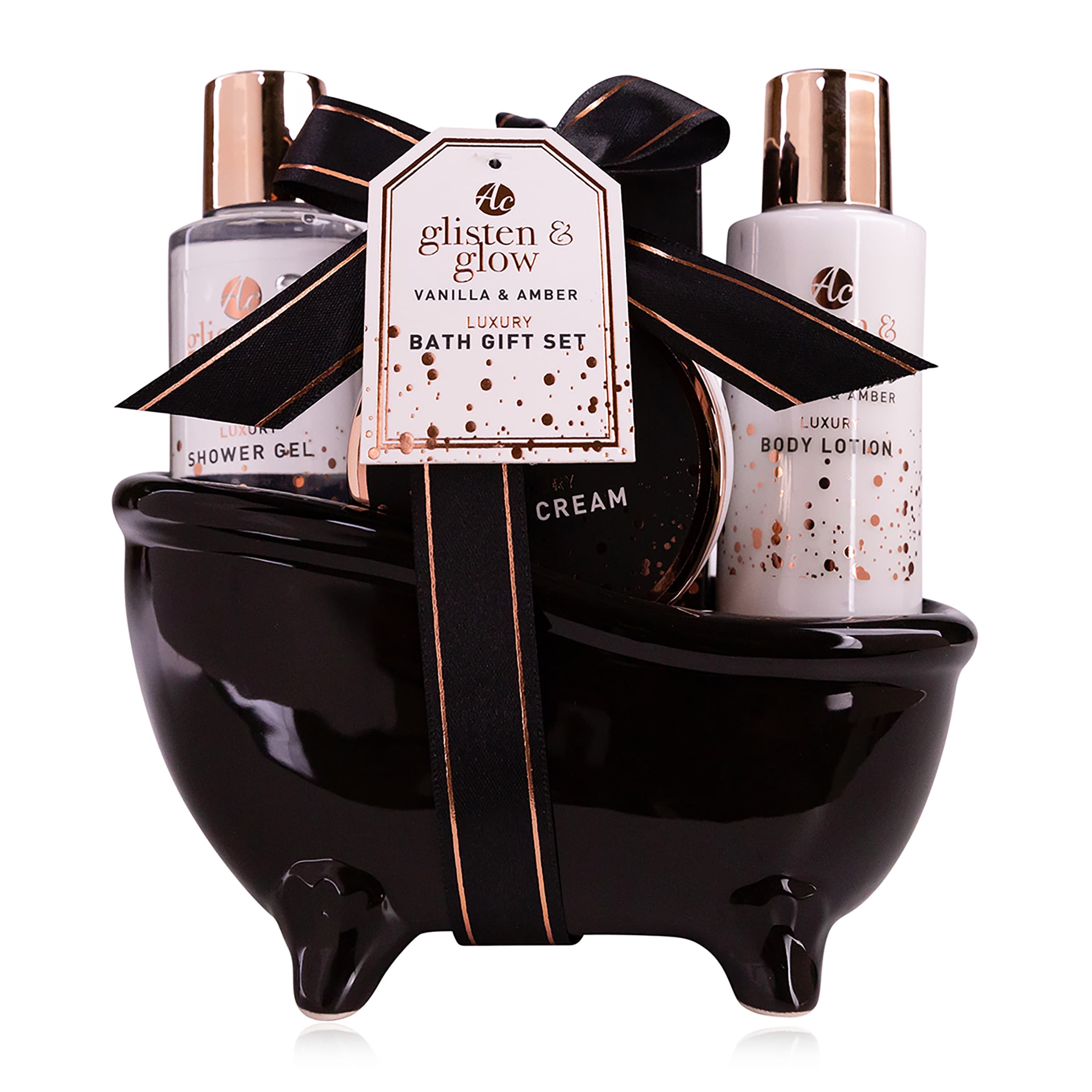 Accentra Badeset Glisten & Glow in Keramikbadewanne