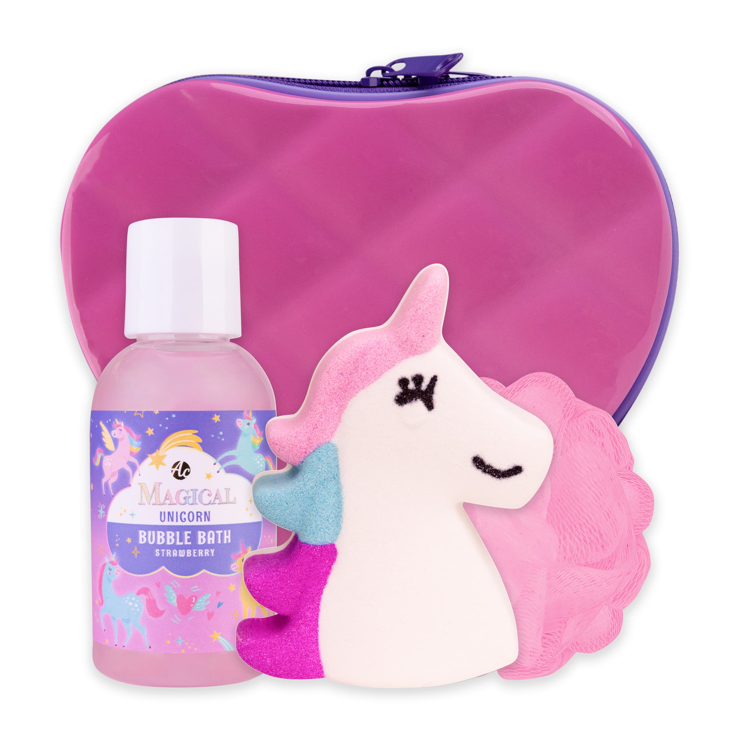 Produktbild Accentra Badeset Magical Unicorn in Hardcase-Kosmetiktasche Geschenkpackung 2 von 4
