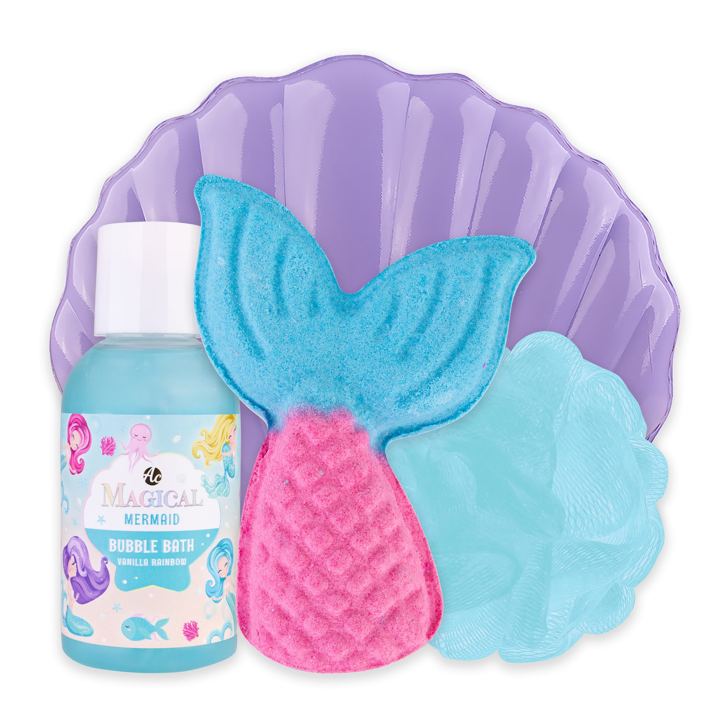 Produktbild Accentra Badeset Magical Mermaid in Hardcase-Kosmetiktasche Geschenkpackung 2 von 4