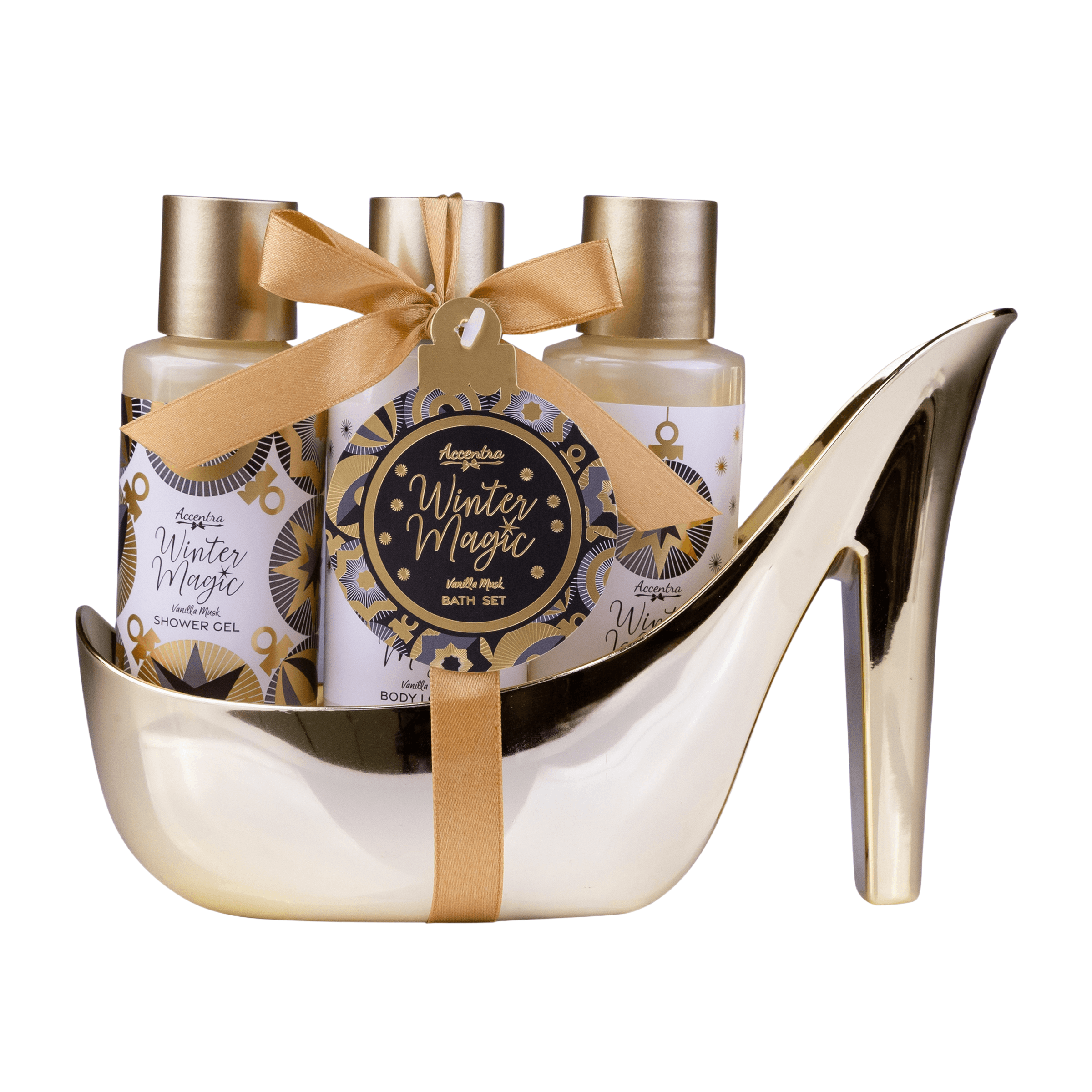 Accentra Badeset Winter Magic in Pumps Geschenkpackung