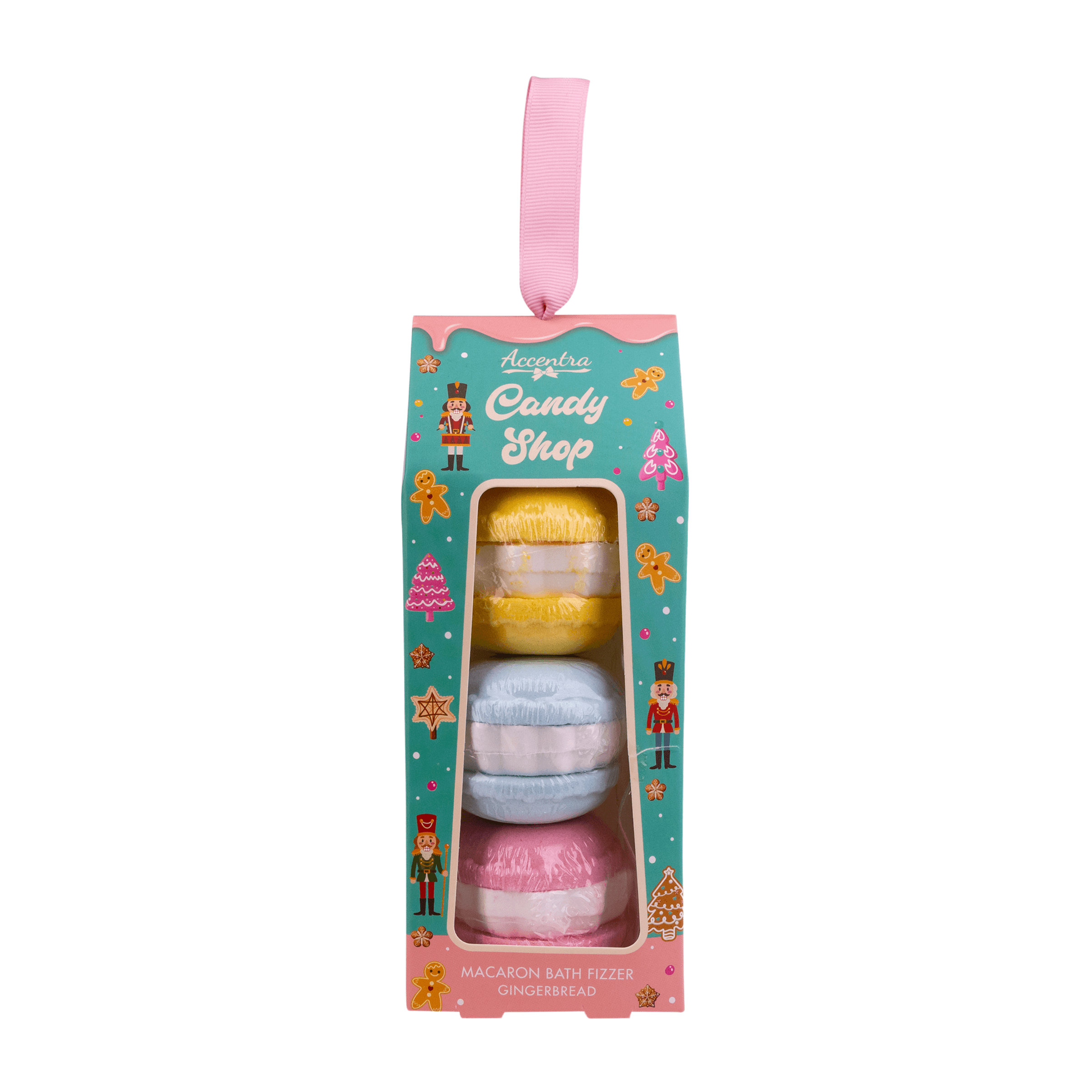 Accentra Badefizzer Macarons Candy Shop Geschenkpackung