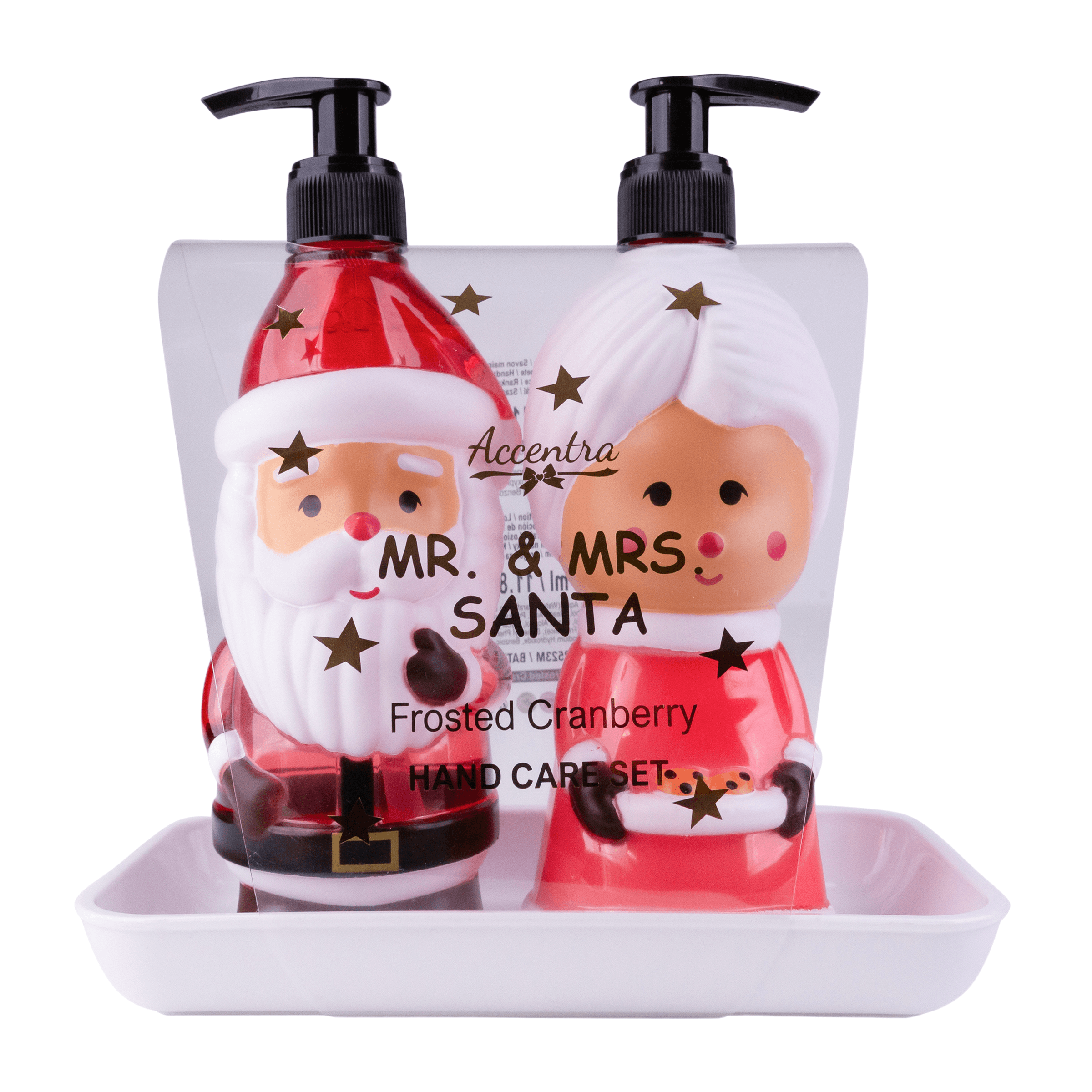 Accentra Seifenspender Mr. & Mrs. Santa Geschenkpackung
