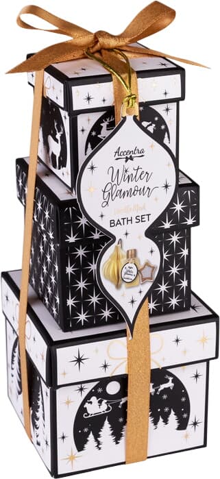 Accentra Badeset Winter Glamour Geschenkpackung