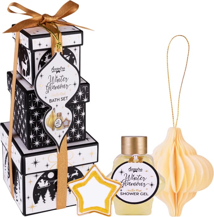 Accentra Badeset Winter Glamour Geschenkpackung