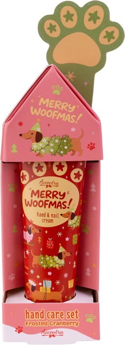 Accentra Handpflegeset Merry Woofmas Geschenkpackung