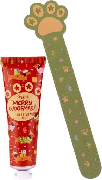 Accentra Handpflegeset Merry Woofmas Geschenkpackung