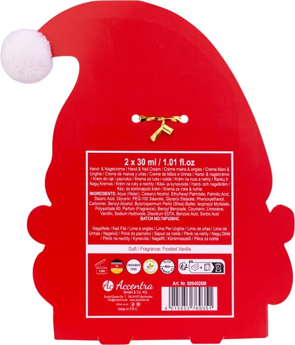 Accentra Handpflegeset Happy Holidays Geschenkpackung