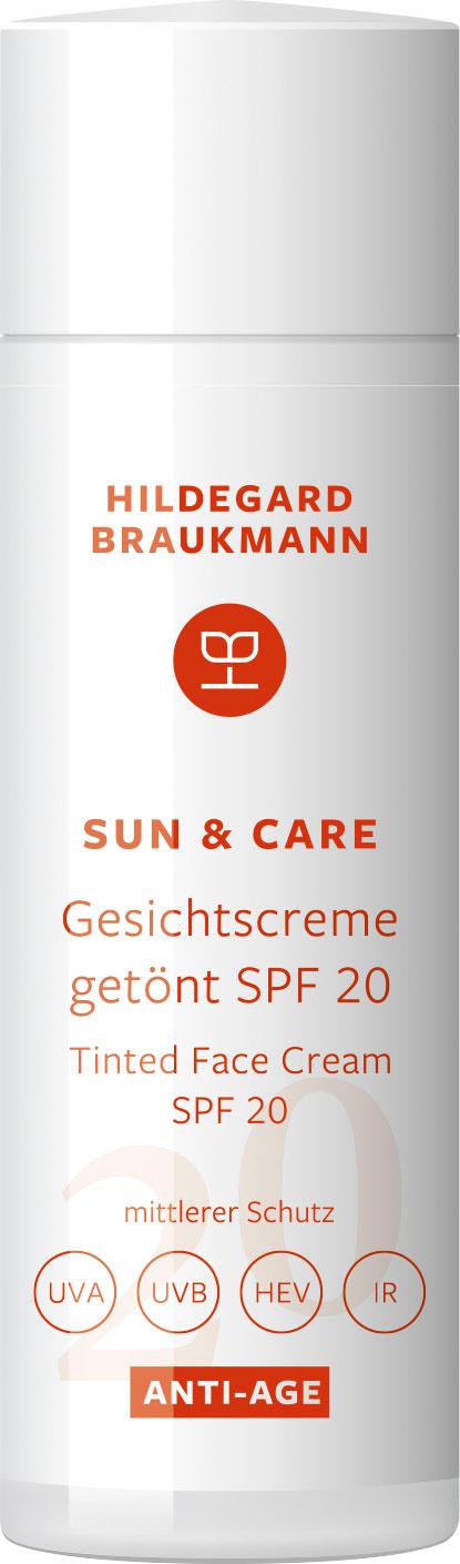 HILDEGARD BRAUKMANN SUN&CARE ANTI-AGE Gesichtscreme getönt SPF 20