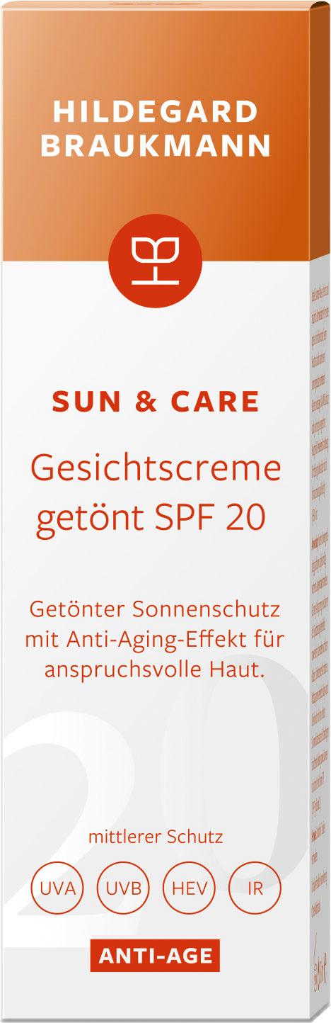 Produktbild HILDEGARD BRAUKMANN SUN&CARE ANTI-AGE Gesichtscreme getönt SPF 20 2 von 2