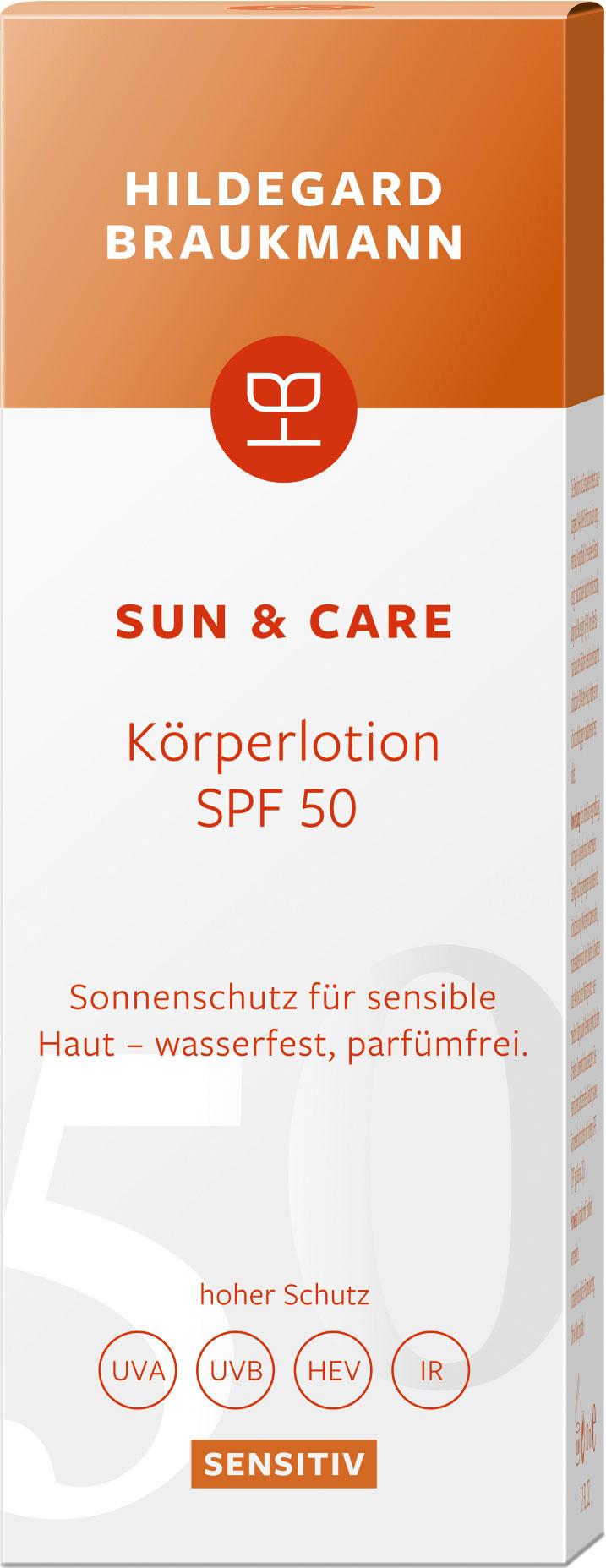Produktbild HILDEGARD BRAUKMANN Sun&Care Körperlotion Sensitiv SPF 50 2 von 2