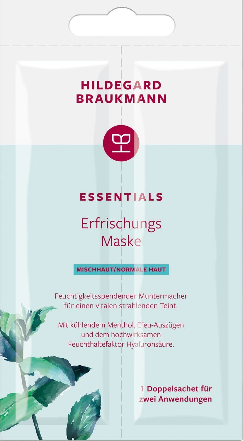 HILDEGARD BRAUKMANN ESSENTIALS Erfrischungs Maske