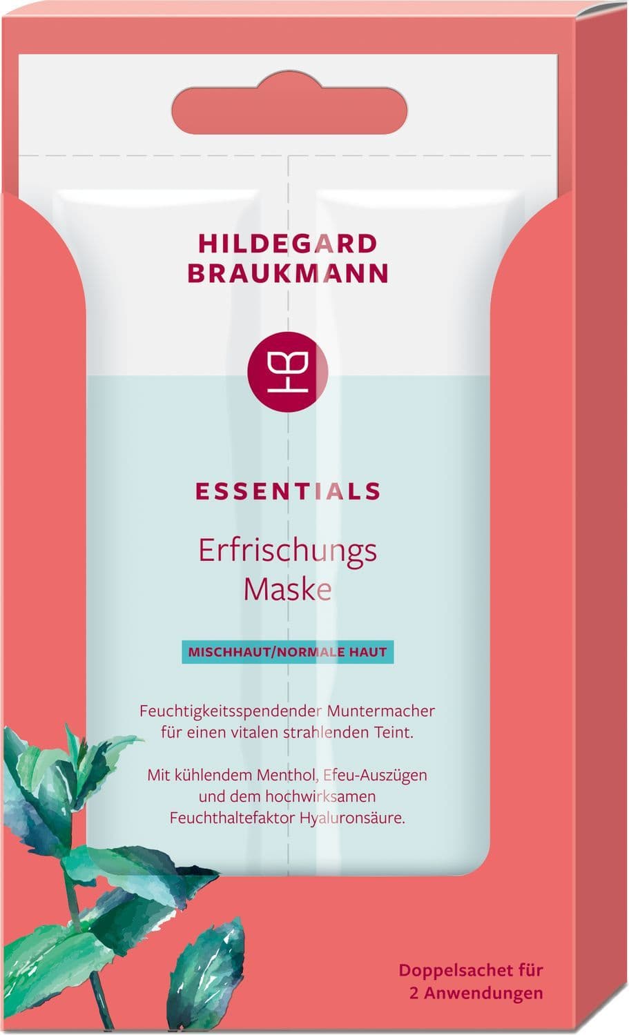 HILDEGARD BRAUKMANN ESSENTIALS Erfrischungs Maske