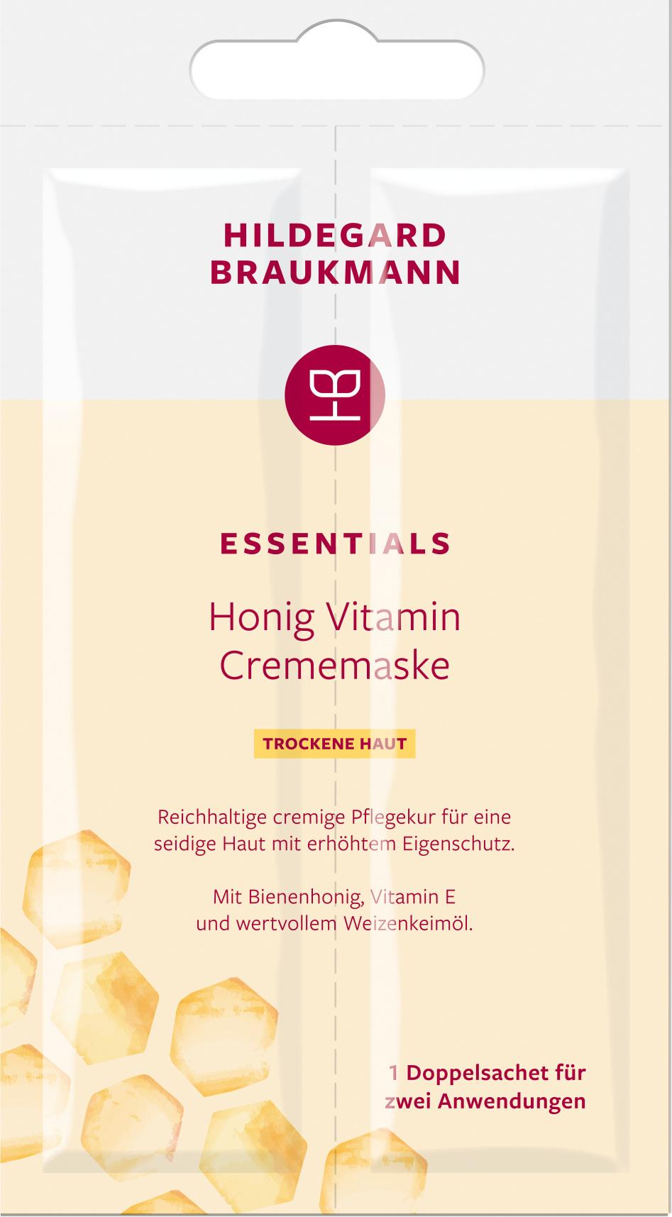 HILDEGARD BRAUKMANN ESSENTIALS Honig Vitamin Crememaske