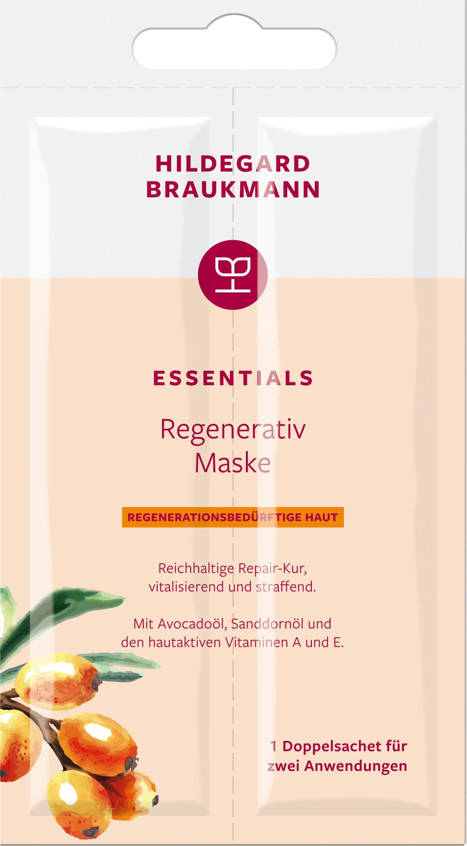 HILDEGARD BRAUKMANN ESSENTIALS Regenerativ Maske