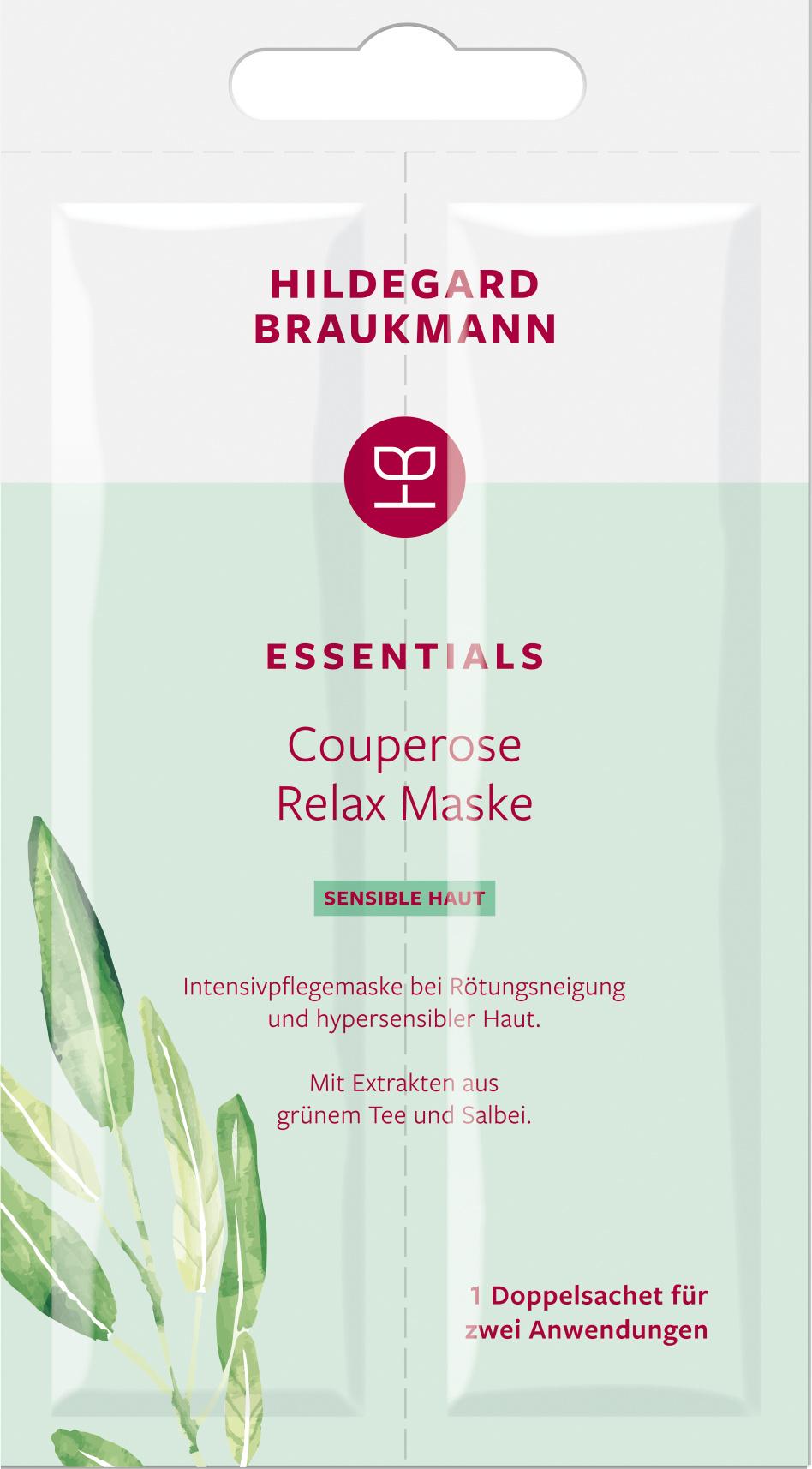 HILDEGARD BRAUKMANN ESSENTIALS Couperose Relax Maske