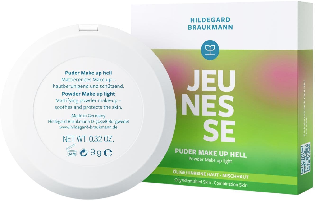 HILDEGARD BRAUKMANN JEUNESSE Puder Make up hell