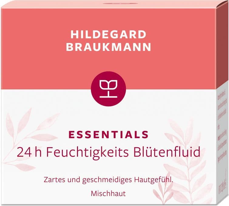 HILDEGARD BRAUKMANN ESSENTIALS 24h Feuchtigkeits Blütenfluid