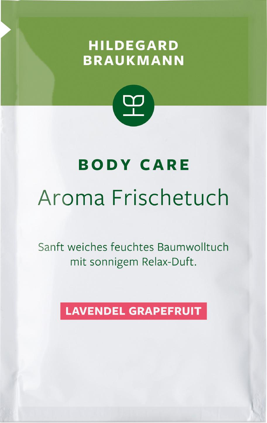 HILDEGARD BRAUKMANN BODY CARE Aroma Frischetücher Lavendel Grapefruit