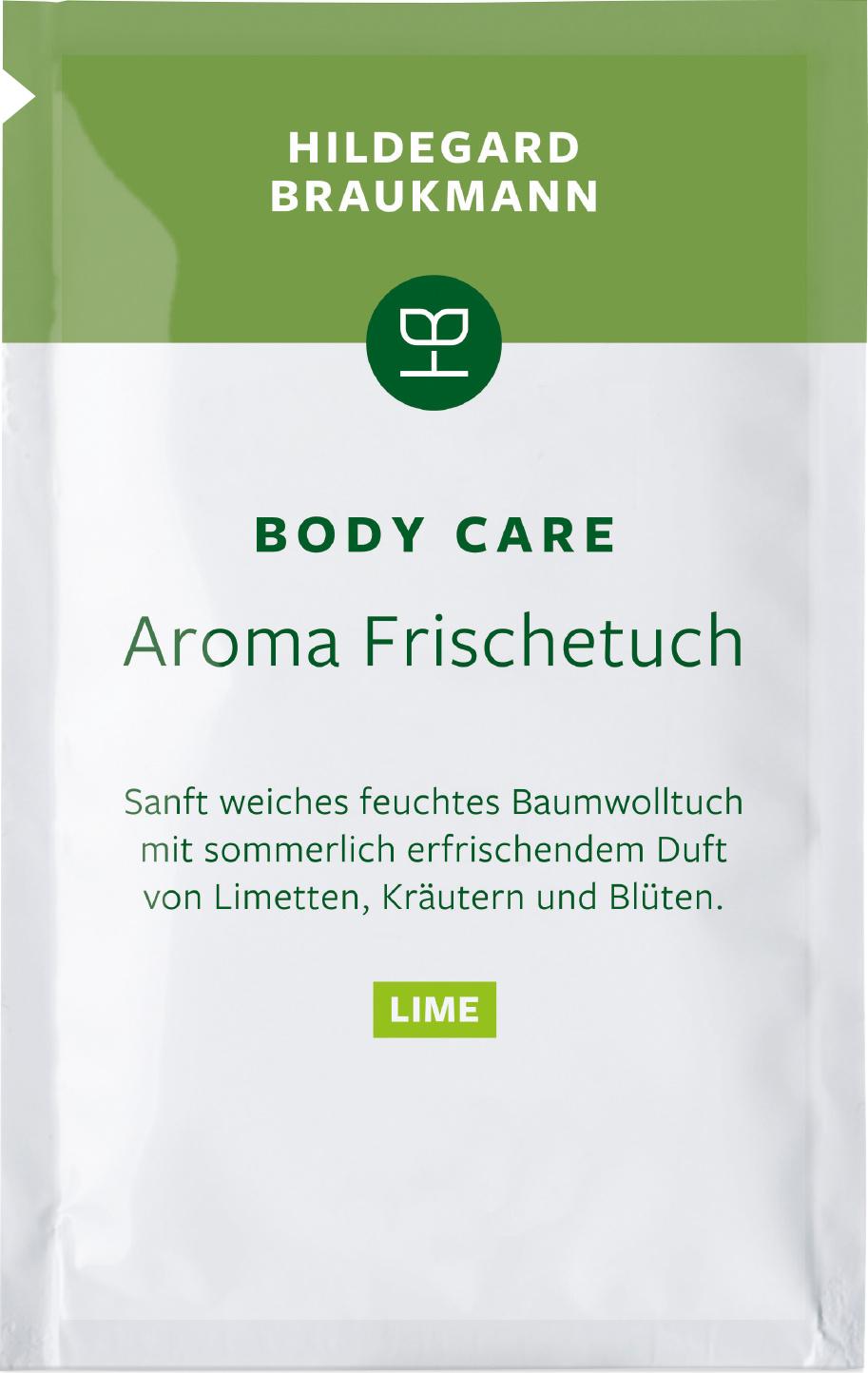 HILDEGARD BRAUKMANN BODY CARE Aroma Frischetücher Lime