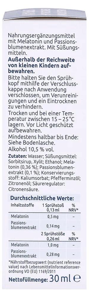 Produktbild Dr. Theiss Melatonin Einschlaf-Spray 5 von 5