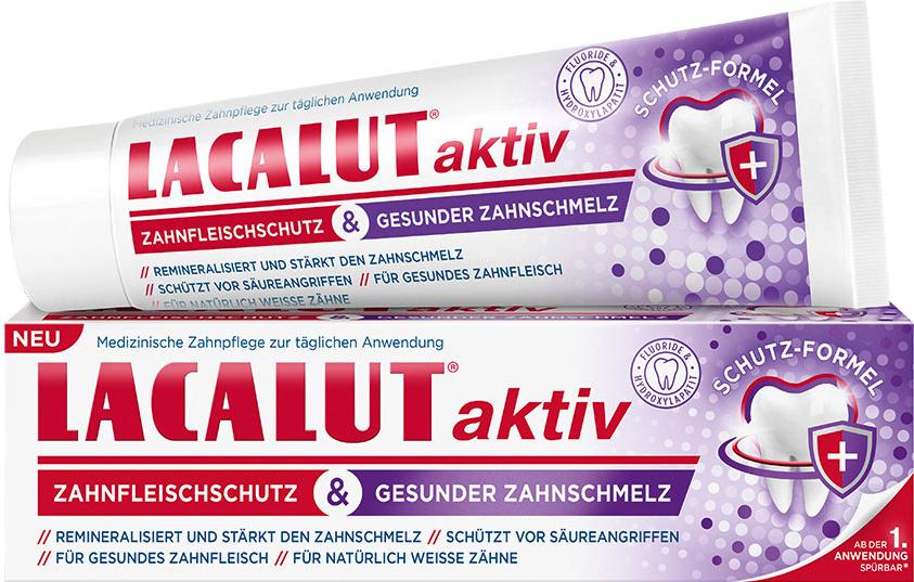 LACALUT Aktiv Zahnfleischschutz&Gesunder Zahnschmelz