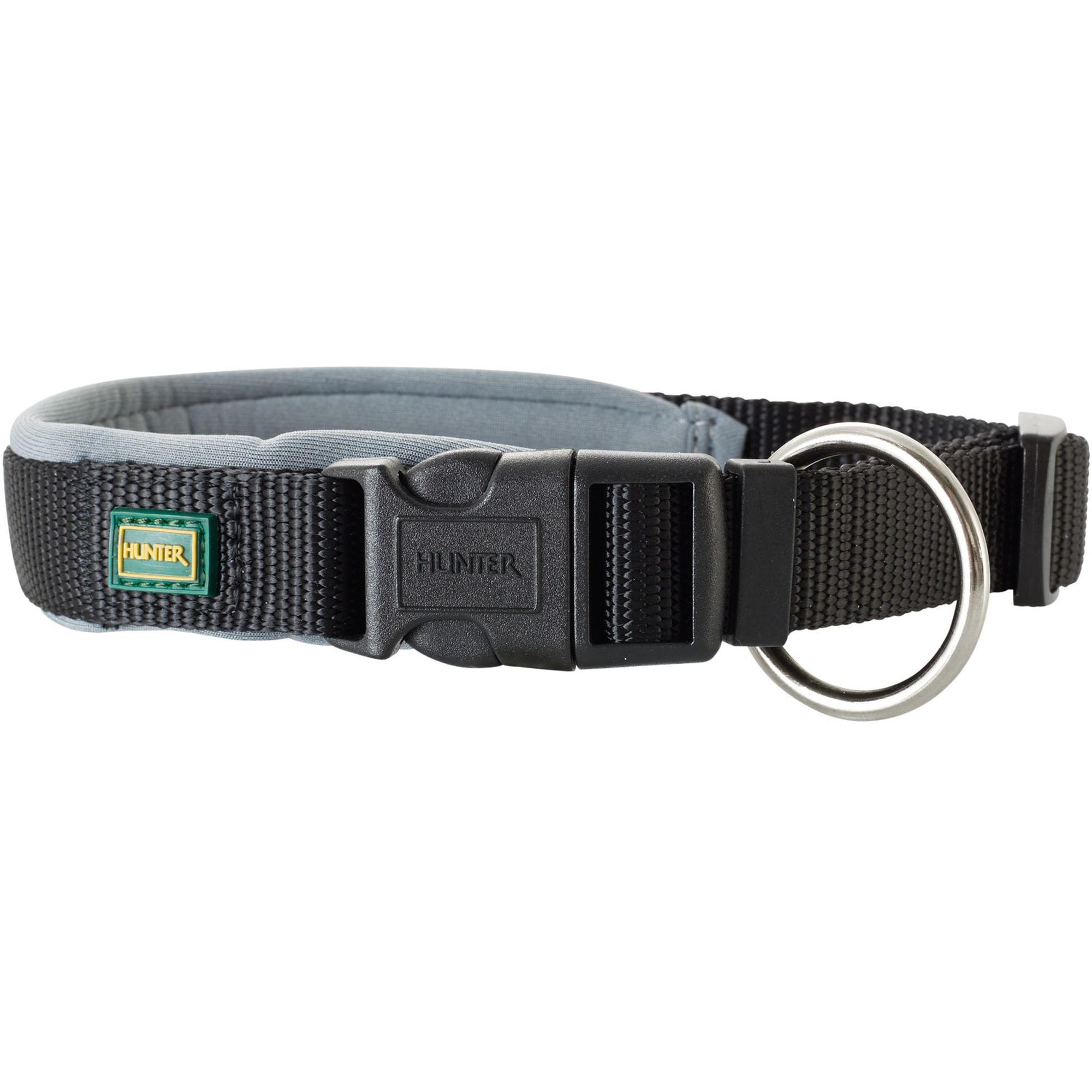 Hunter Halsband Neopren Schwarz/Grau 50/2,0