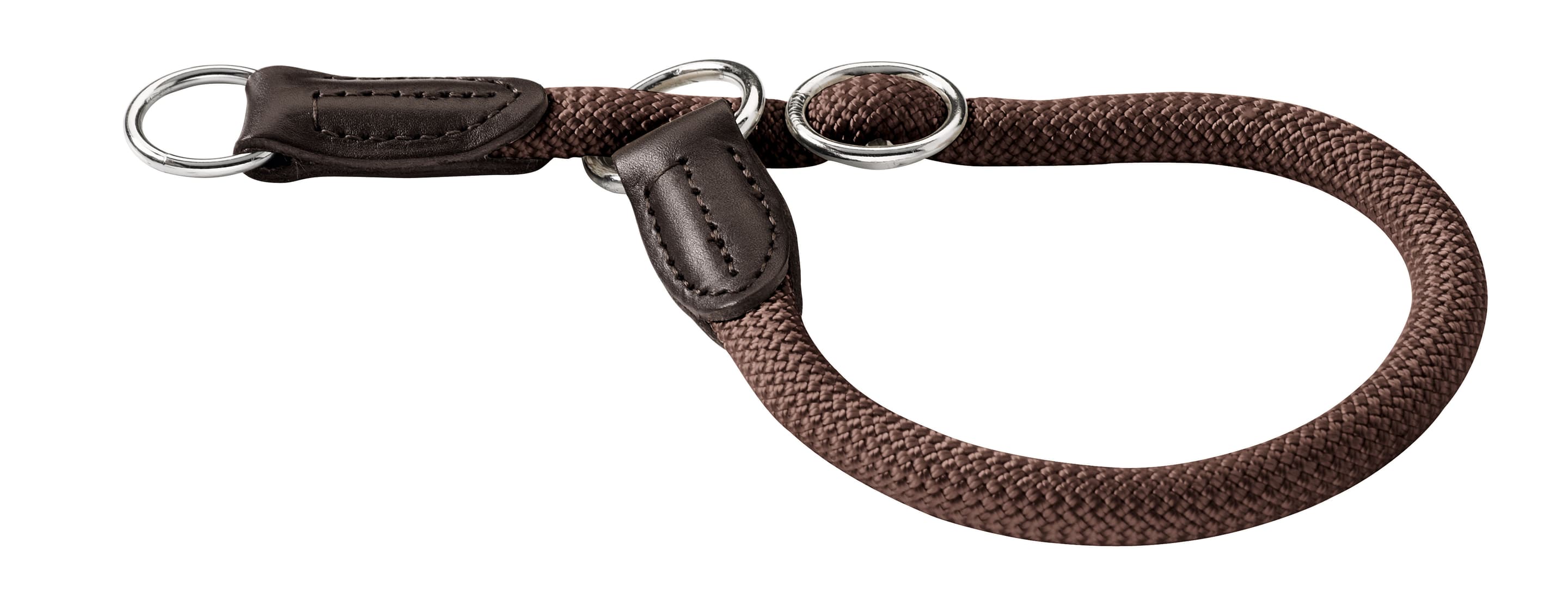 Hunter Hunde Dressurhalsung Freestyle, Farbe: braun, Maße:  40/ 0,8 cm