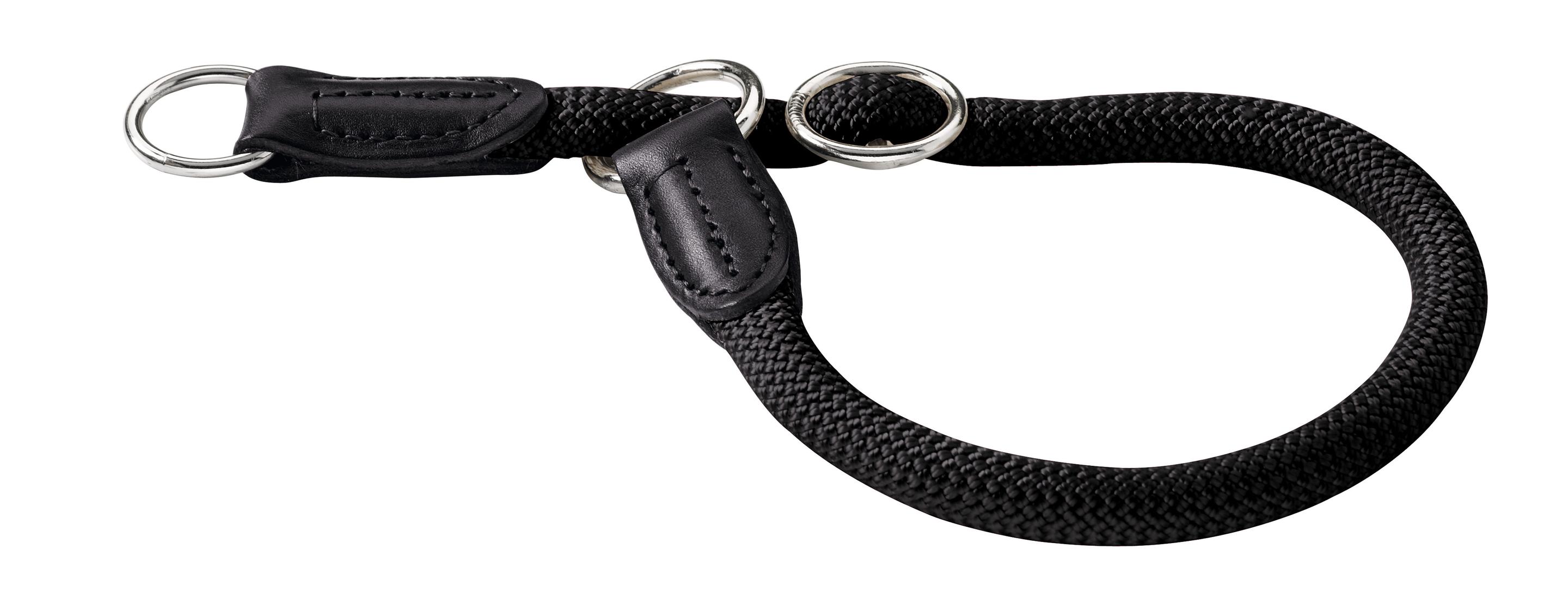 Hunter Hunde Dressurhalsung Freestyle, Farbe: schwarz, Maße: 30 / 0,8 cm