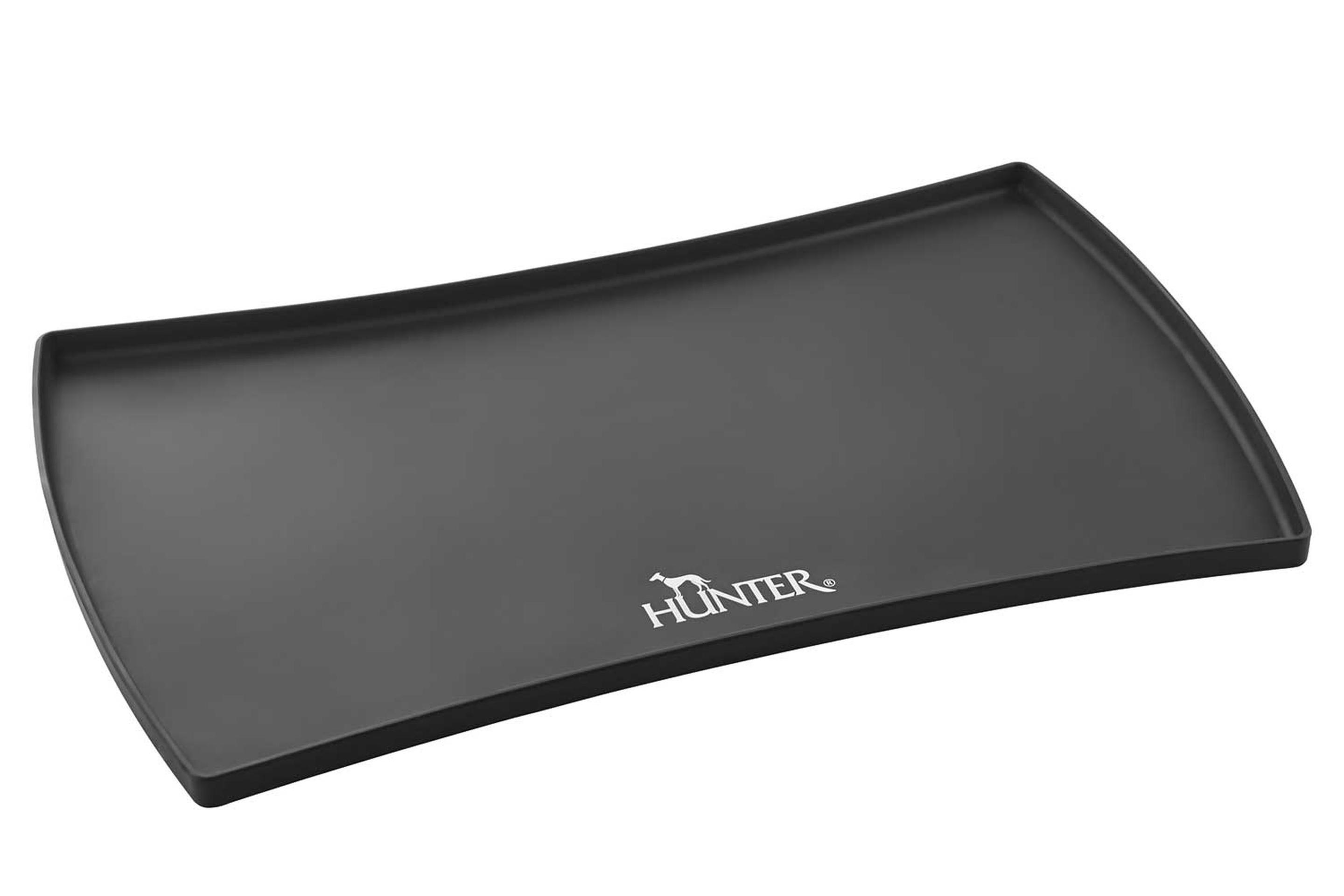 Hunter Napfunterlage Selection, Farbe: Schwarz, Größe: M, Größe: 60 x 40 cm