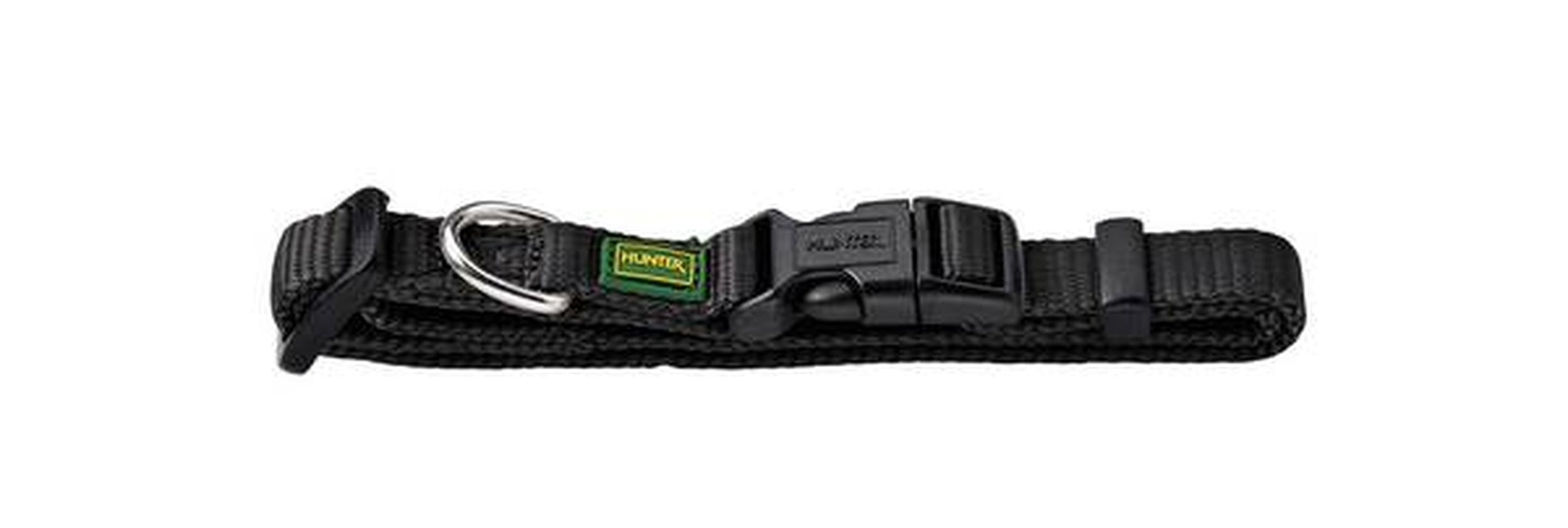 Hunter Hunde Halsung Vario Basic extra breit schwarz Größe: XS