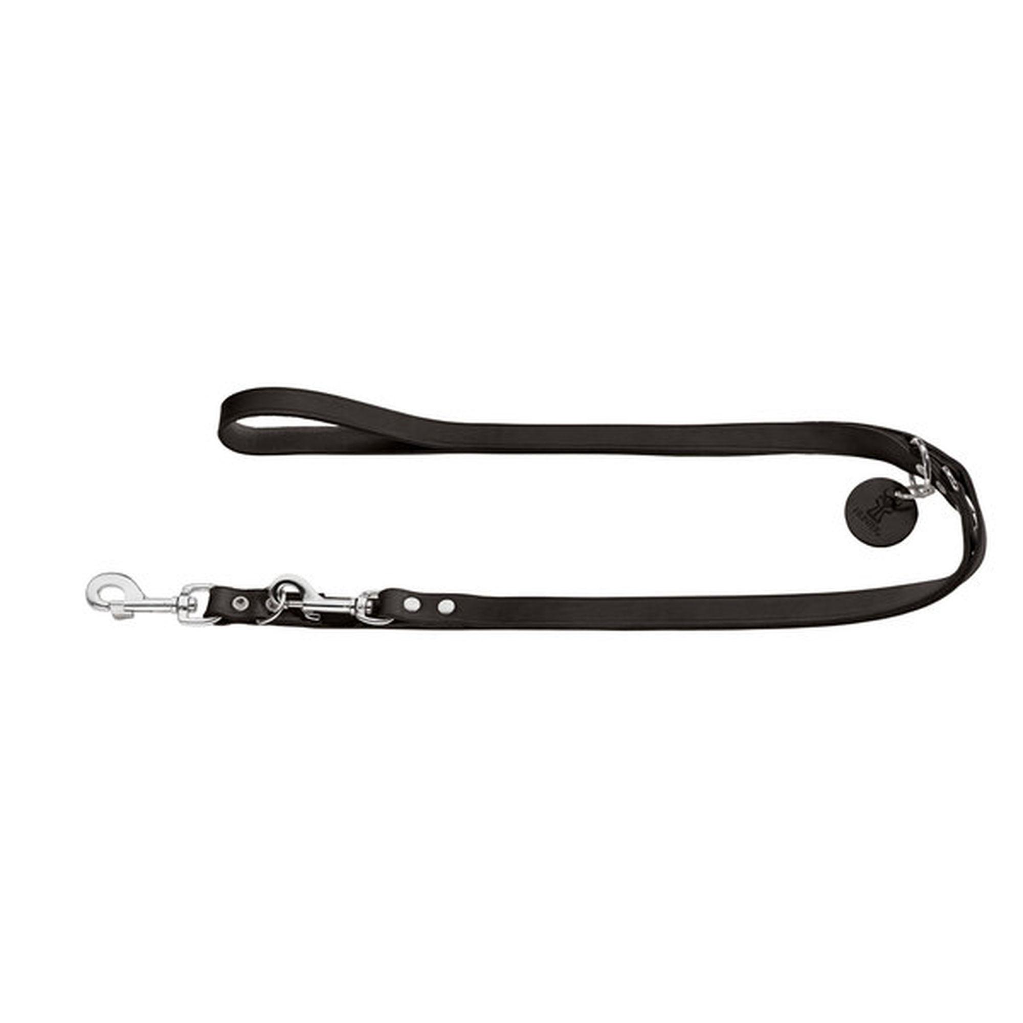 Hunter Verstellbare Führleine schwarz 13 mm/200 cm