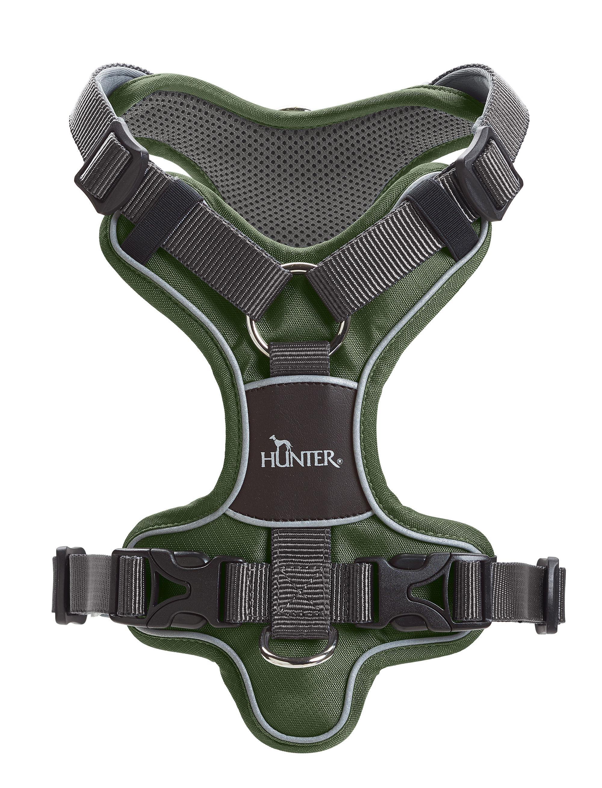 Hunter  Divo Geschirr L-XL  grün/grau