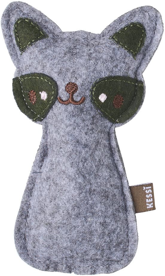 KESSI Katzenspielzeug Waschbär Frieda