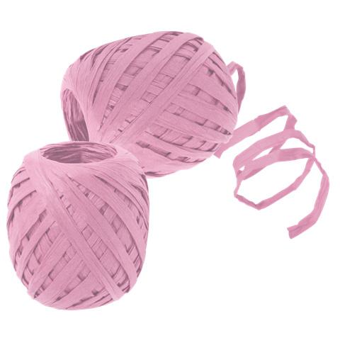 TRUBA GoGreen Raffia-Knäuel rosa