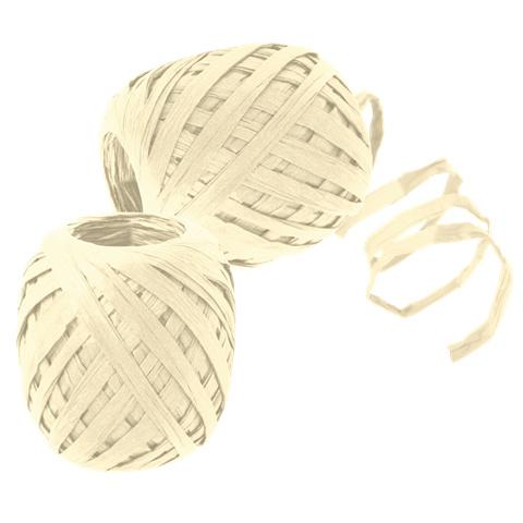 TRUBA GoGreen Raffia-Knäuel champagner