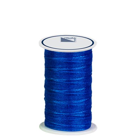 TRUBA Chiffonband mit Webkante 7mm x 5m blau