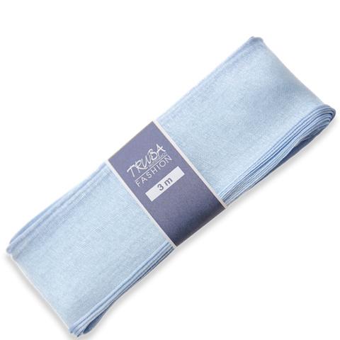 TRUBA Chiffonband mit Draht uni orange