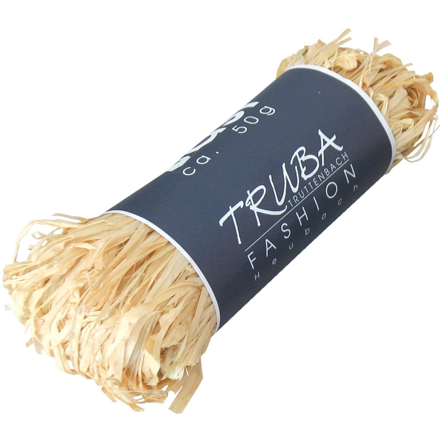 TRUBA Farbiger Bast natur ca.50g
