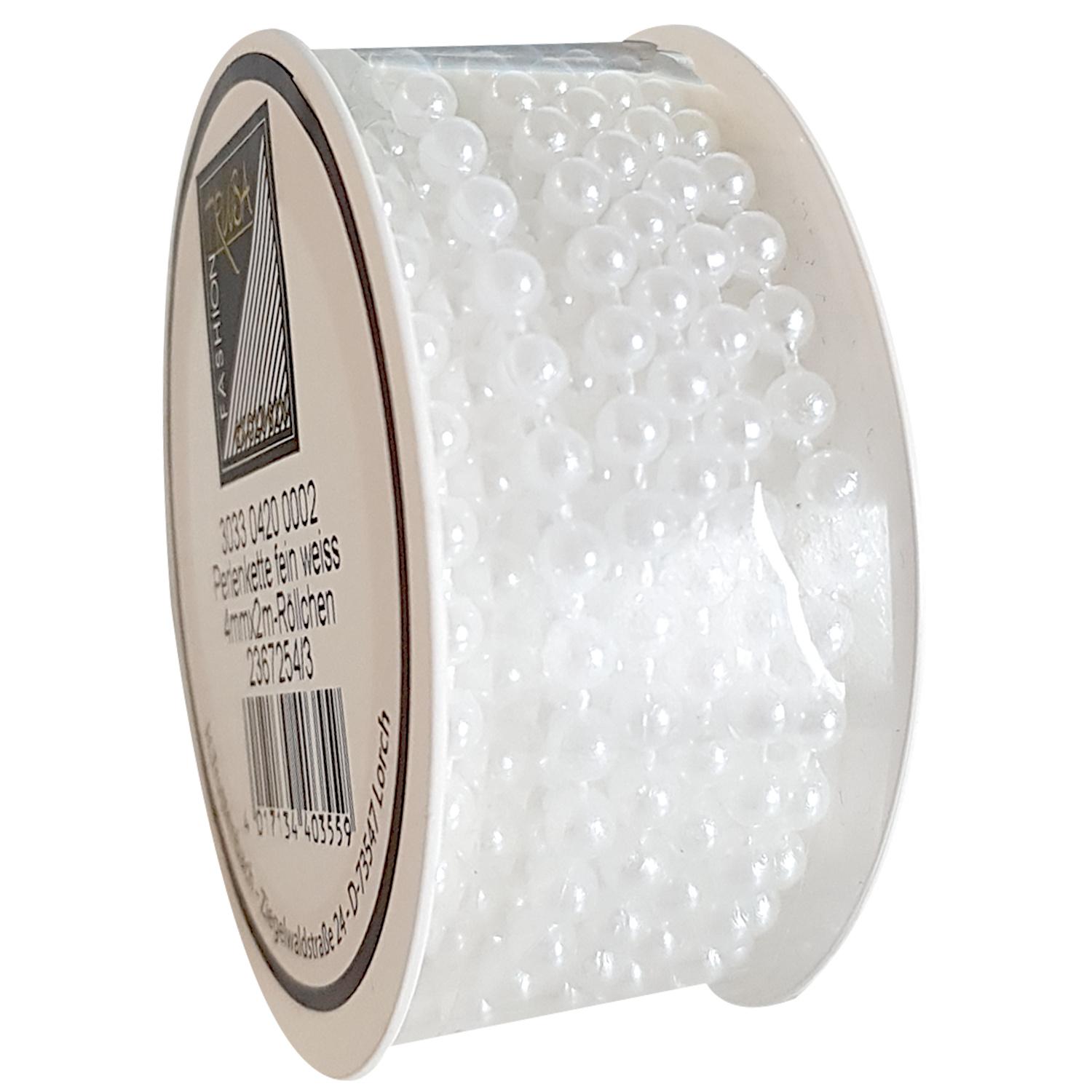 TRUBA Perlenkette weiss