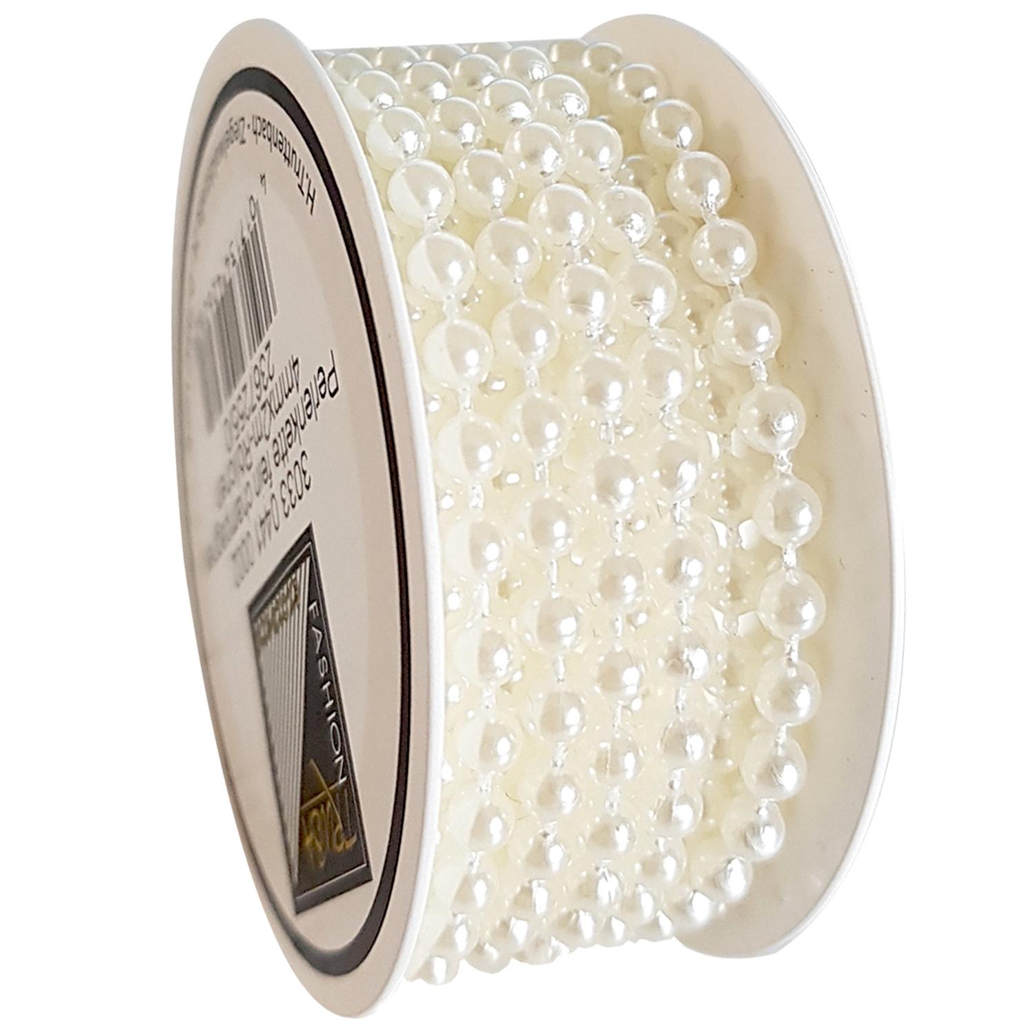 TRUBA Perlenkette champagner