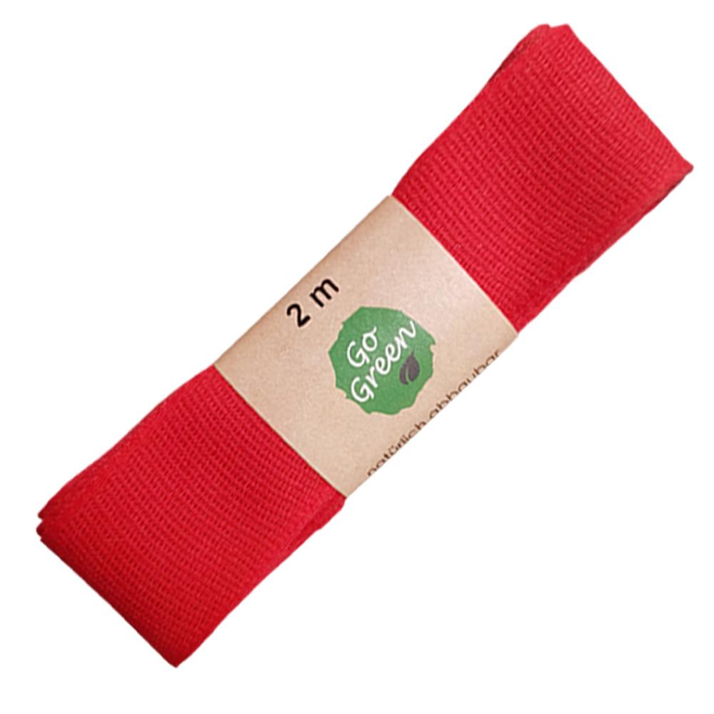 TRUBA GoGreen Baumwollband rot
