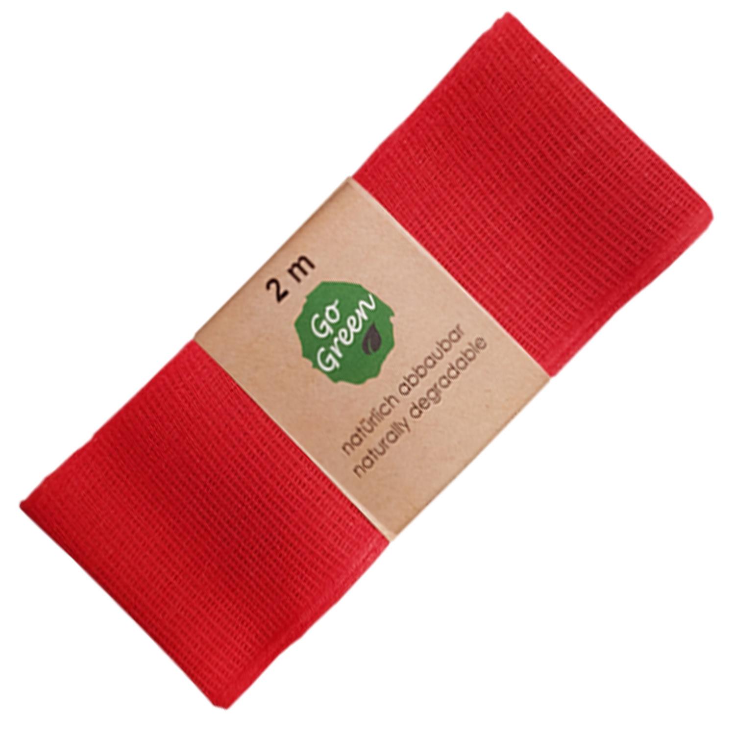 TRUBA GoGreen Baumwollband rot