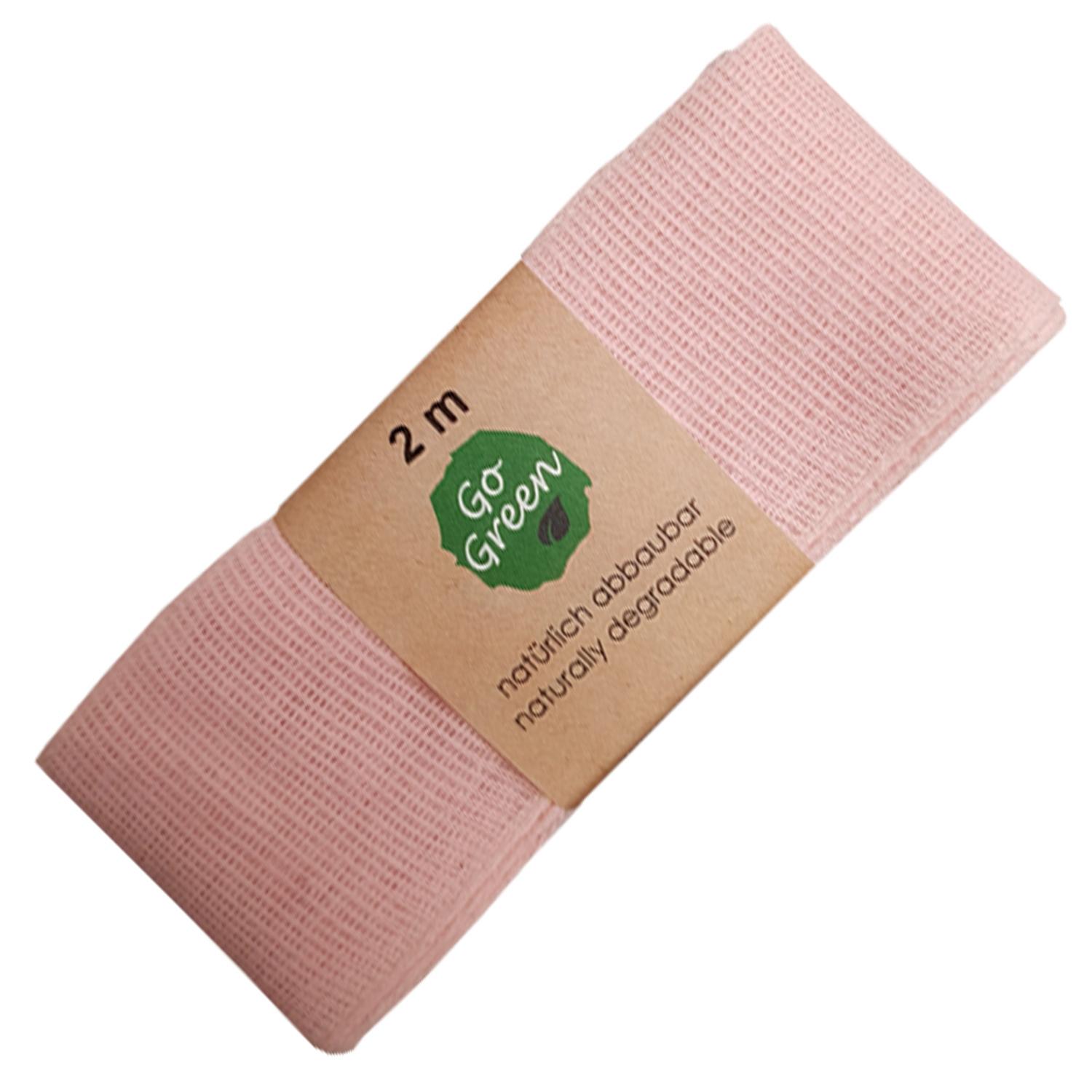 TRUBA GoGreen Baumwollband rosa