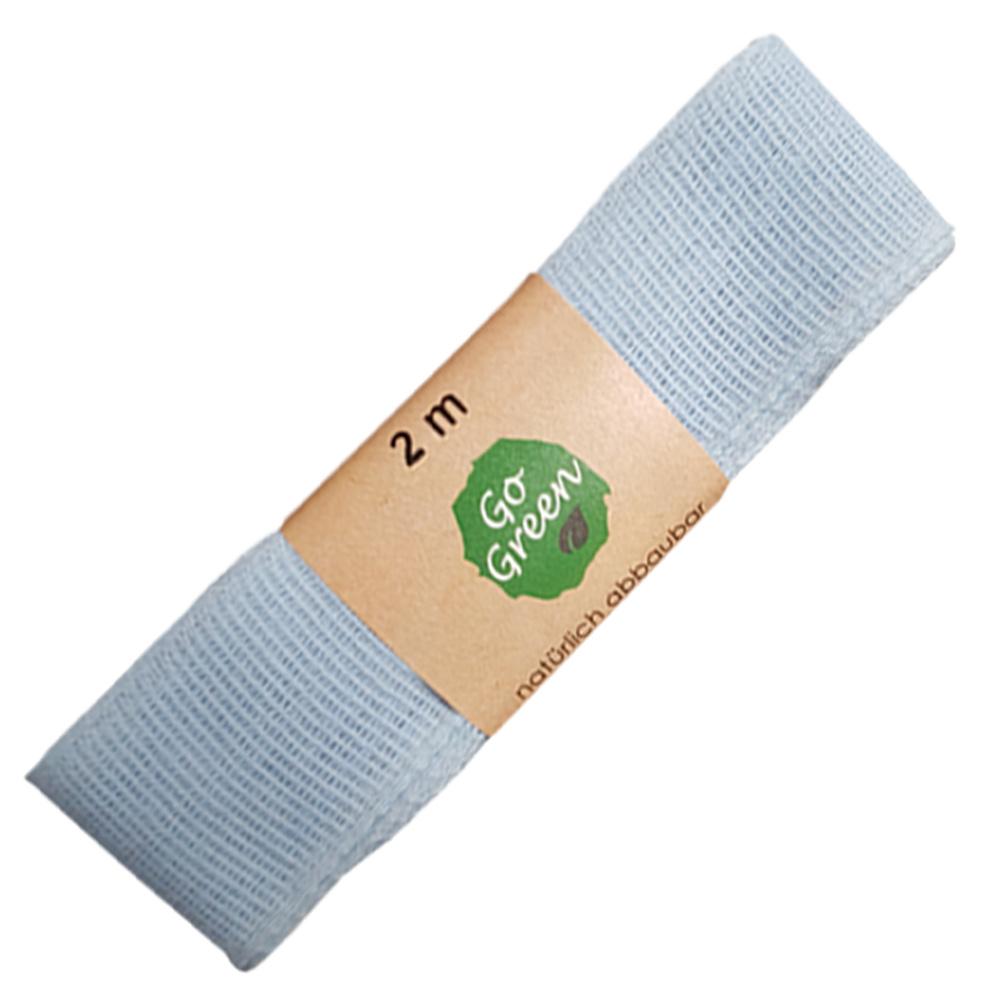 TRUBA GoGreen Baumwollband hellblau
