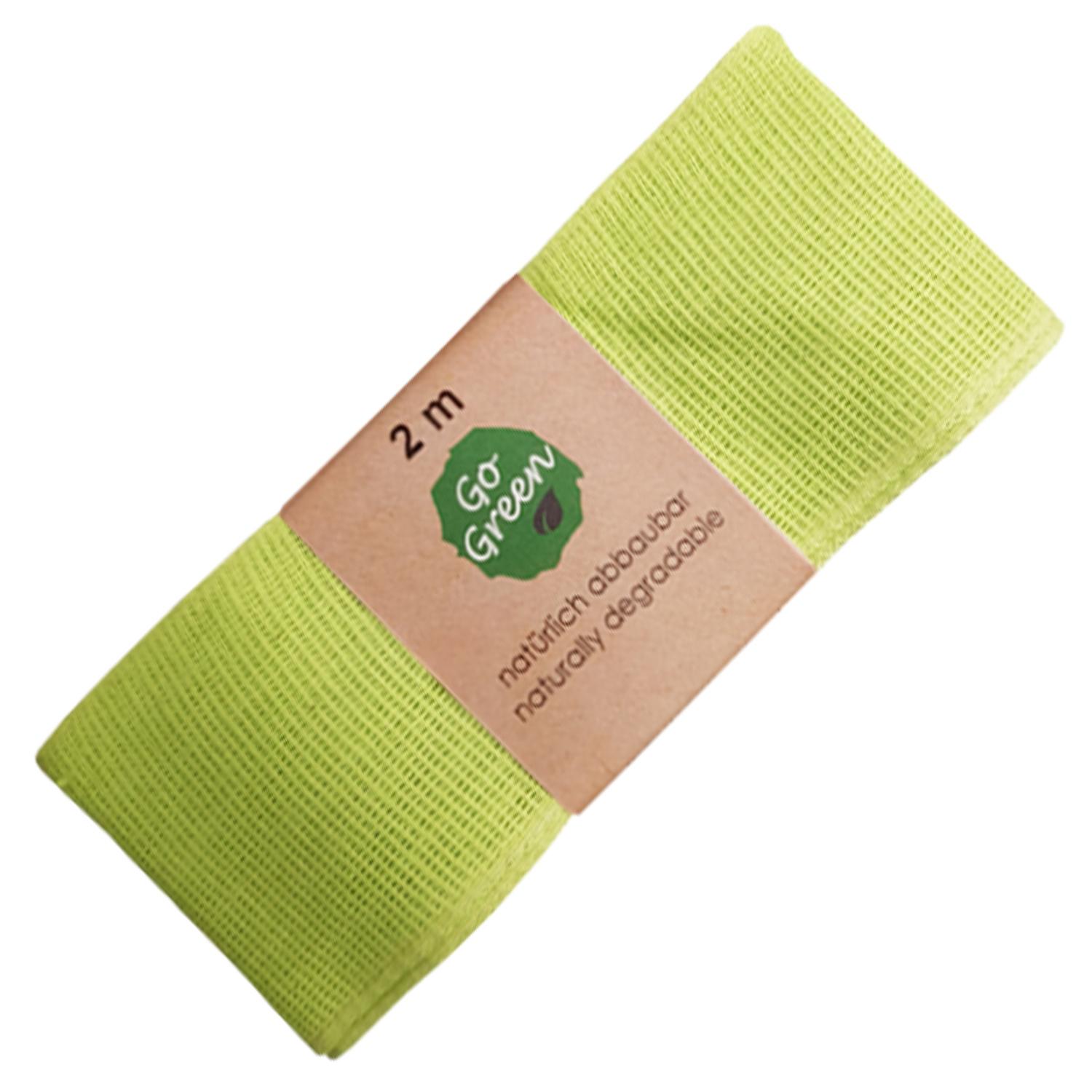 TRUBA GoGreen Baumwollband apfelgrün