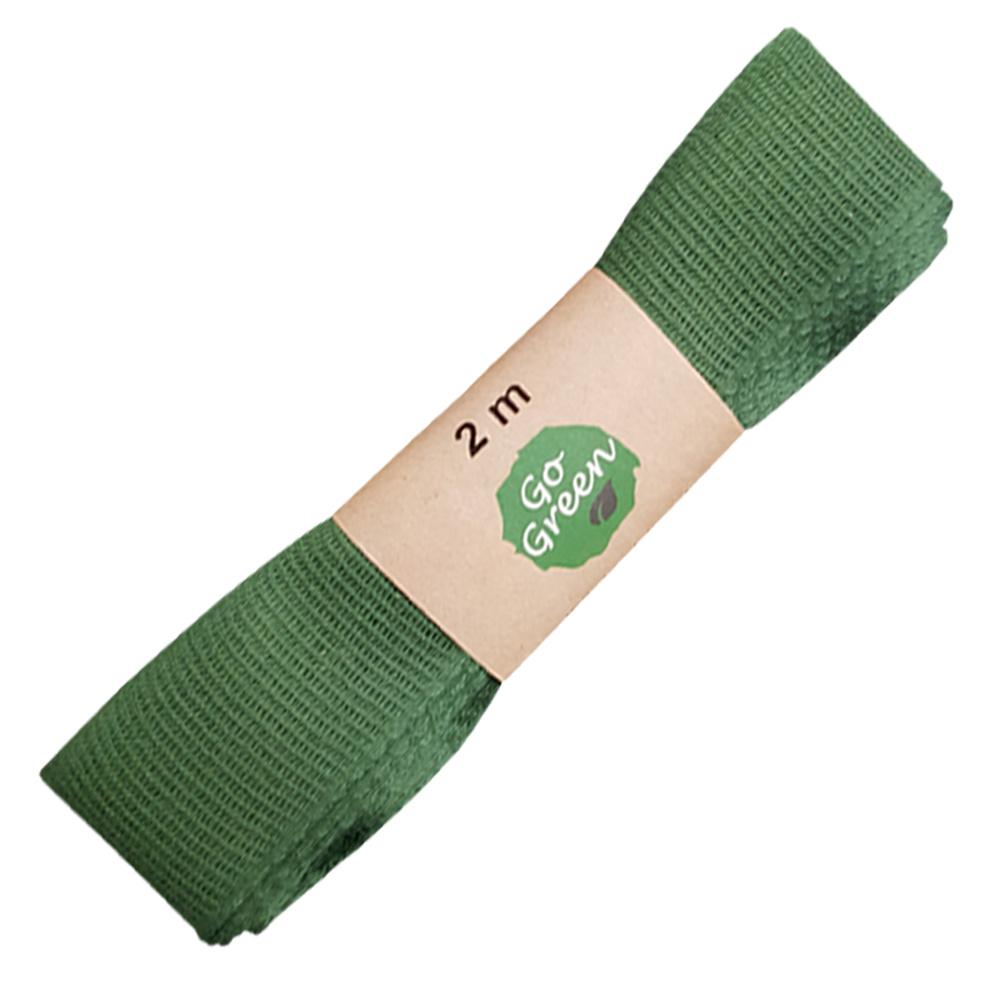 TRUBA GoGreen Baumwollband dunkelgrün