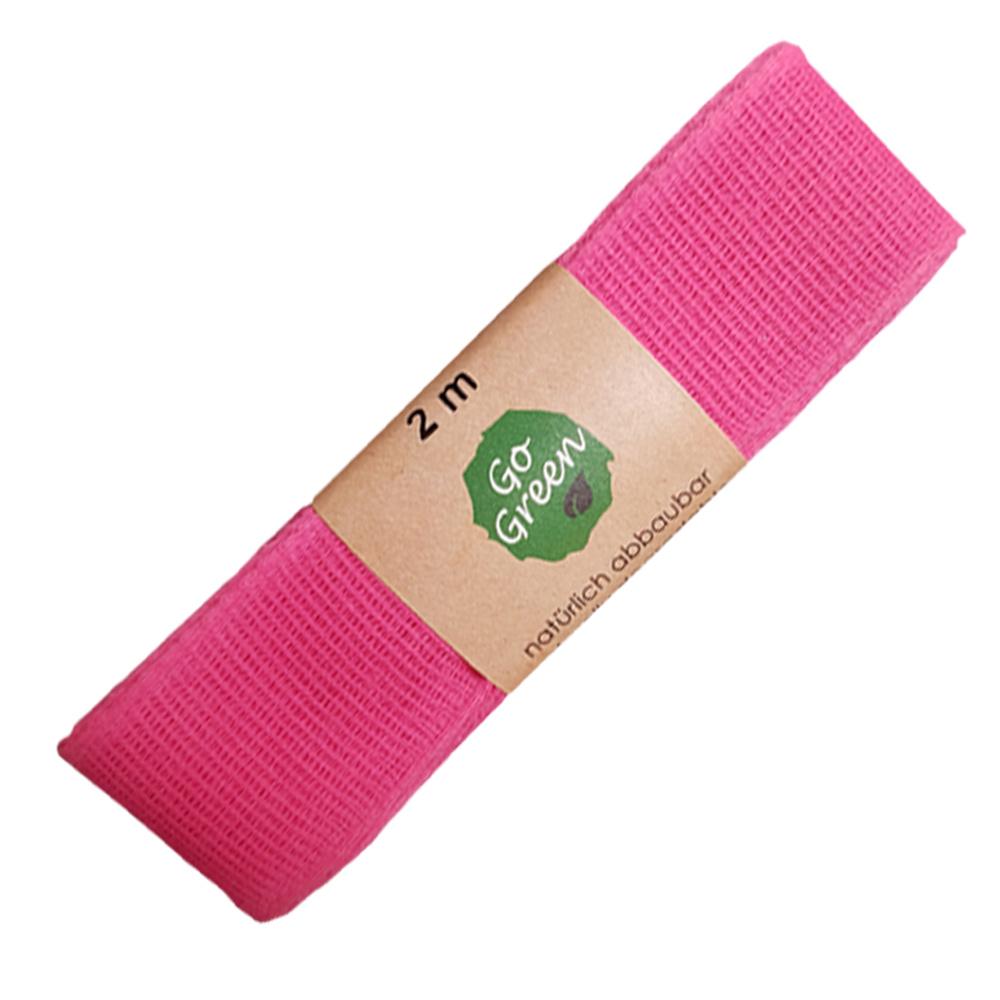 TRUBA GoGreen Baumwollband fuchsia
