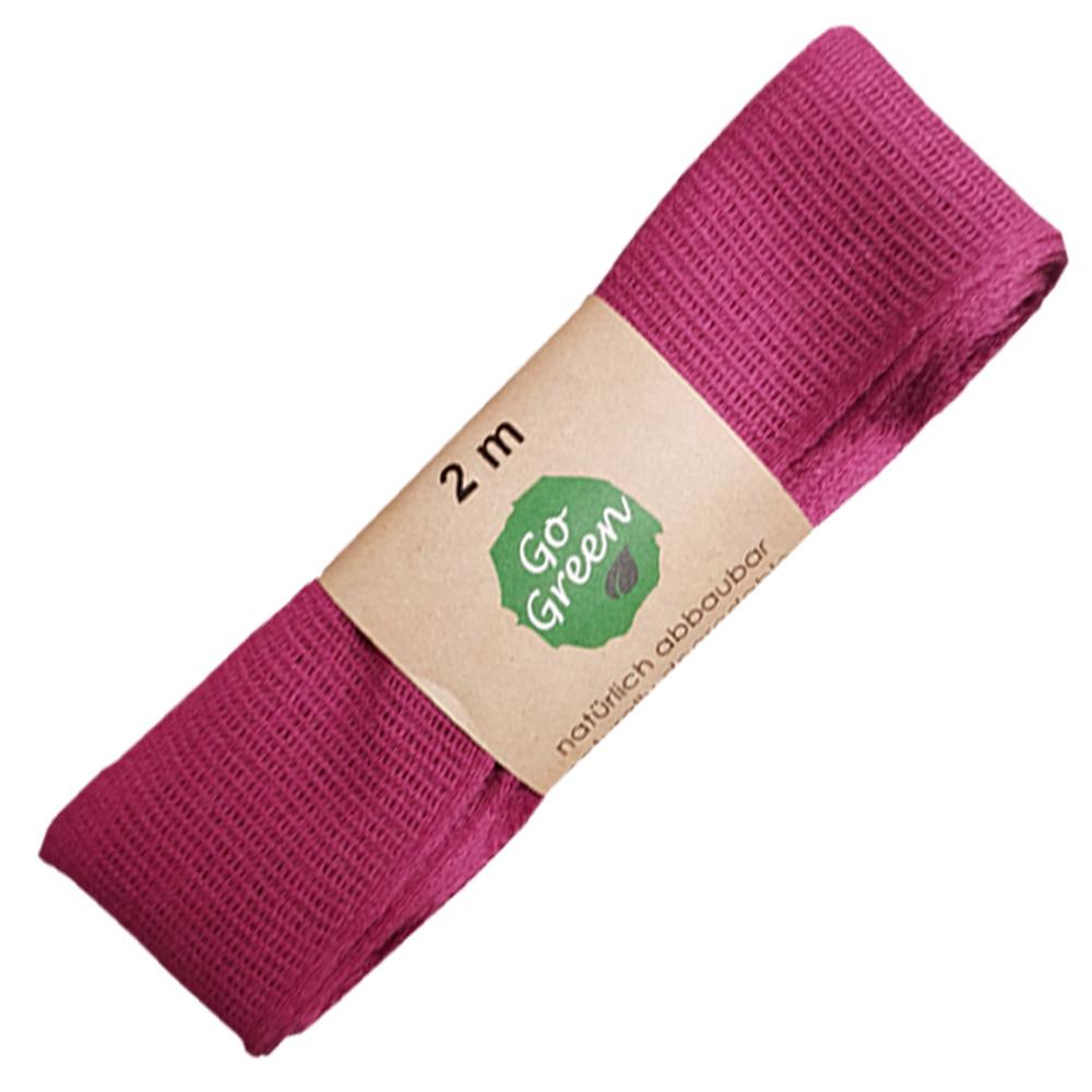 TRUBA GoGreen Baumwollband bordeaux