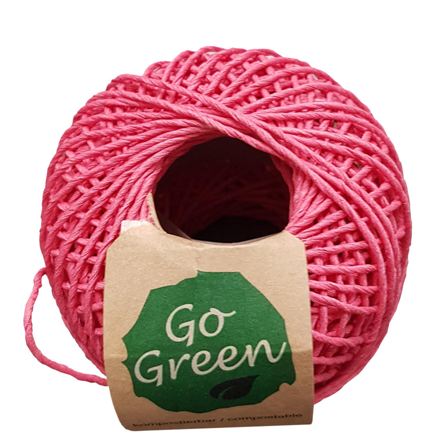 TRUBA GoGreen Cordonett Natur fuchsia